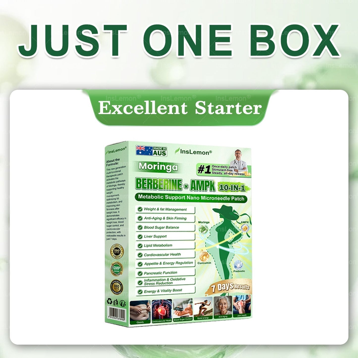 🛒🛒𝐈𝐧𝐬𝐋𝐞𝐦𝐨𝐧® 𝗠𝗼𝗿𝗶𝗻𝗴𝗮 × 𝗕𝗲𝗿𝗯𝗲𝗿𝗶𝗻𝗲 × 𝗔𝗠𝗣𝗞 𝟭𝟬-𝗶𝗻-𝟭 𝗠𝗲𝘁𝗮𝗯𝗼𝗹𝗶𝗰 𝗦𝘂𝗽𝗽𝗼𝗿𝘁 𝗡𝗮𝗻𝗼 𝗠𝗶𝗰𝗿𝗼𝗻𝗲𝗲𝗱𝗹𝗲 𝗣𝗮𝘁𝗰𝗵 (𝐉𝐮𝐬𝐭 𝐨𝐧𝐜𝐞 𝐚 𝐝𝐚𝐲, 𝐯𝐢𝐬𝐢𝐛𝐥𝐞 𝐜𝐡𝐚𝐧𝐠𝐞𝐬 𝐢𝐧 𝟕 𝐝𝐚𝐲𝐬） ✅ 𝐅𝐨𝐫 𝐨𝐛𝐞𝐬𝐢𝐭𝐲, 🅛🅞🅞🅢🅔 🅢🅚🅘🅝,𝐝𝐢𝐚𝐛𝐞𝐭𝐞𝐬, 𝐬𝐥𝐞𝐞𝐩 𝐚𝐩𝐧𝐞𝐚, 𝐣𝐨𝐢𝐧𝐭 𝐢𝐬𝐬𝐮𝐞𝐬, 𝐚𝐧𝐝 𝐦𝐨𝐫𝐞💜